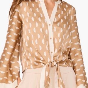 Women's Halogen by Nordstrom Geometric Blouse